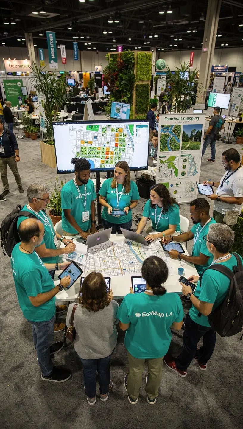 Analyzing geographic data for environmental insights and mapping.