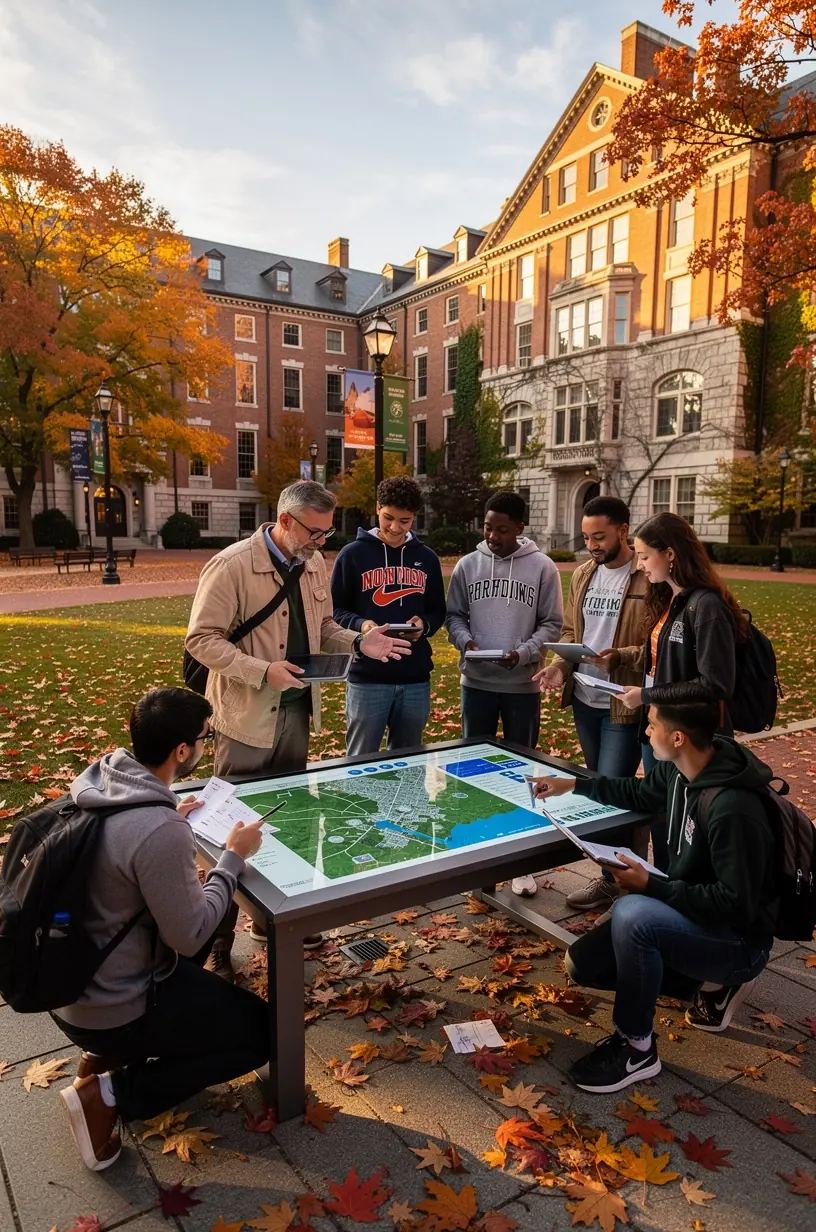 Local residents participating in ecosystem monitoring activities.