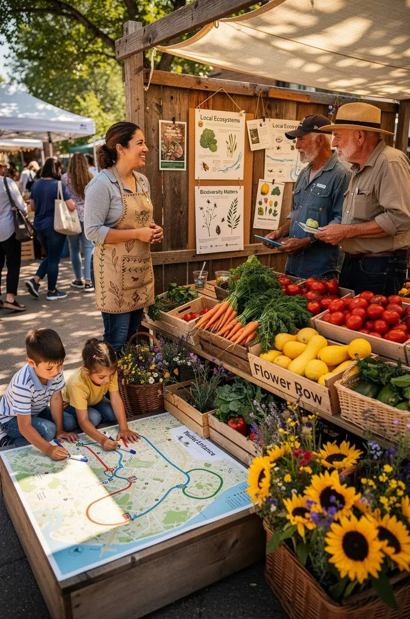 Mapping environmental changes in local ecosystems