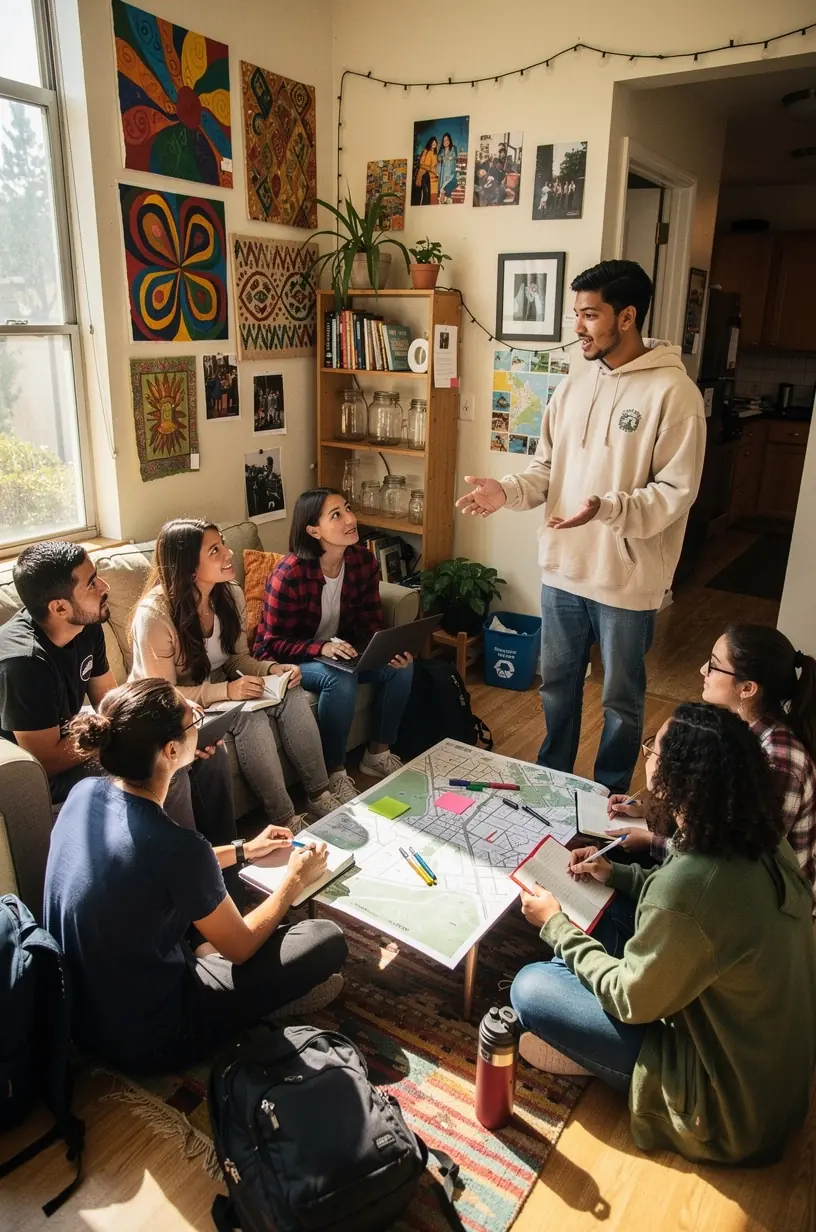 Professional team collaboration